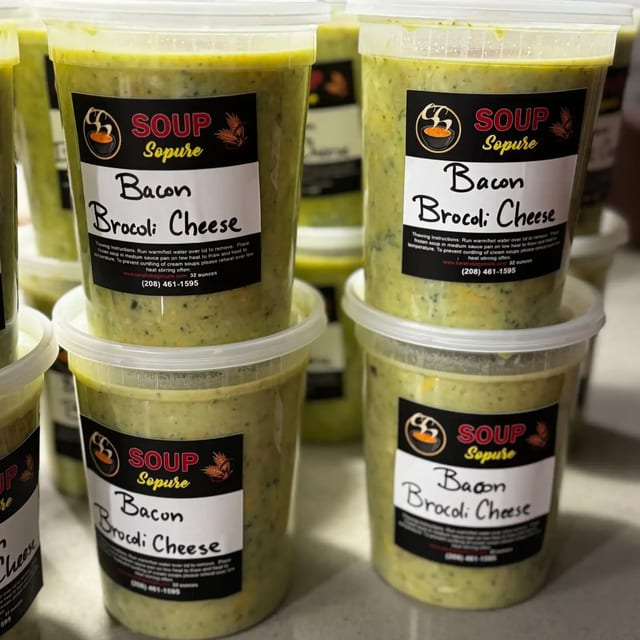 Bacon, Broccoli Cheese.