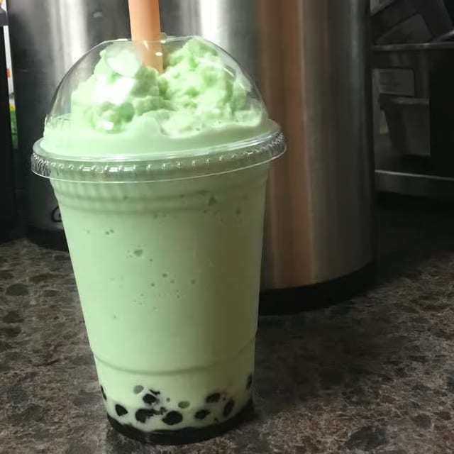 65. Green Tea Coconut Smoothie.