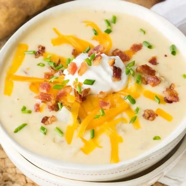 Loaded, Baked Potato.
