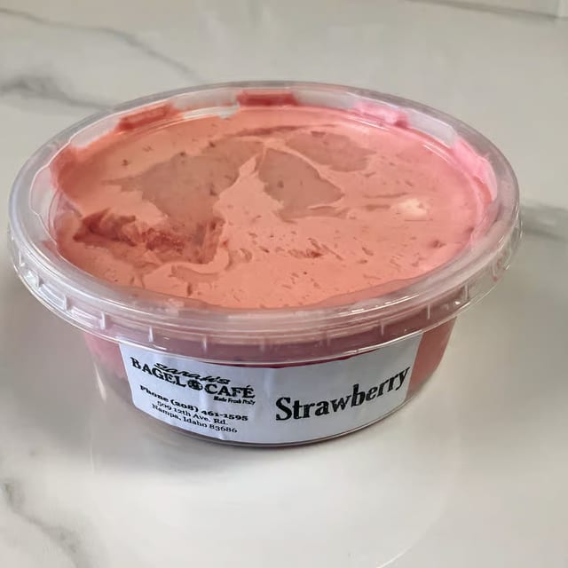 Strawberry Cream Cheese.